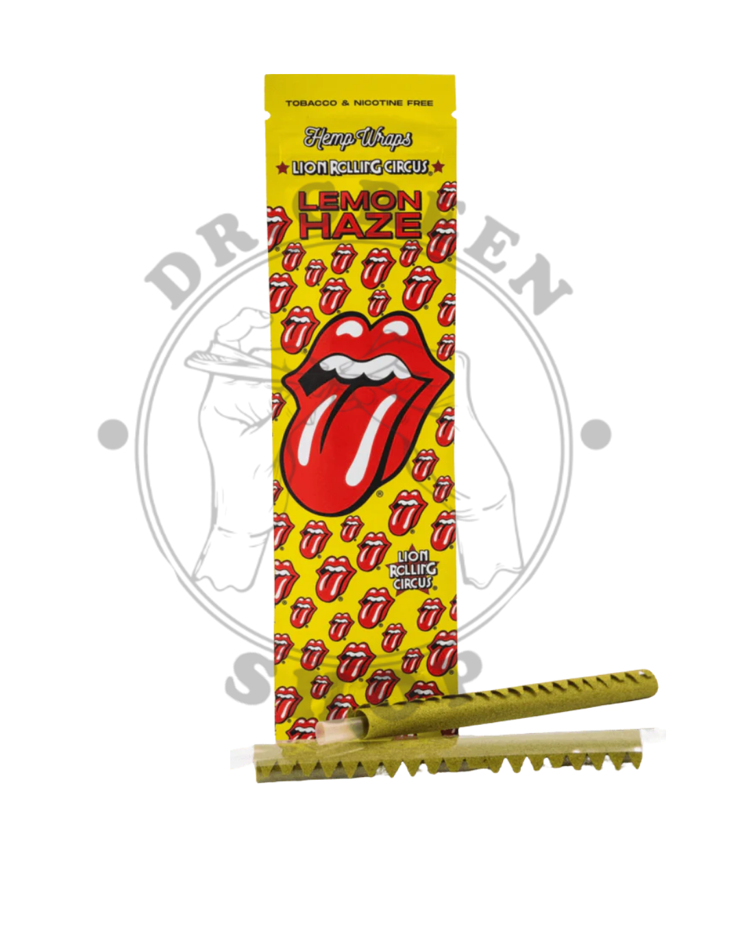 Lion rolling circus hemp wrap terpenes - Lemon haze