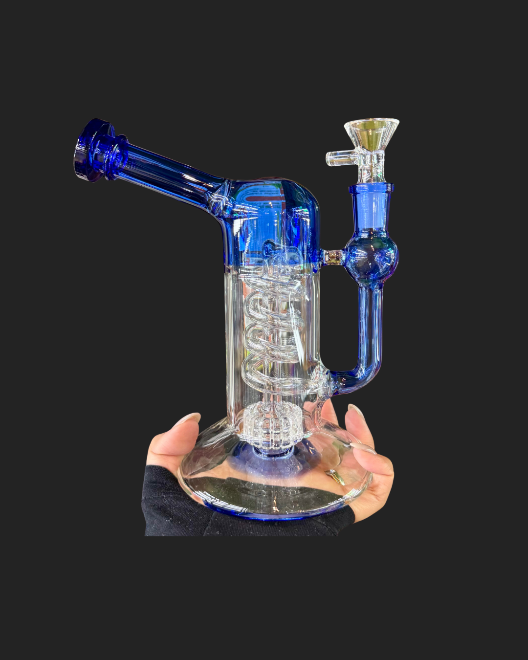 Bong bubbler espiral Drg-1754