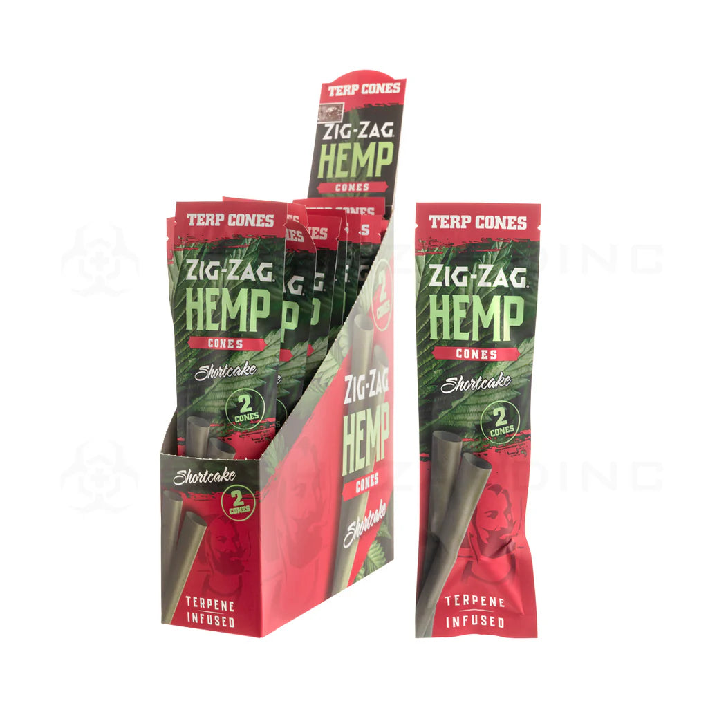 ZIG-ZAG HEMP TERP CONES SABOR SHOTCAKE WITH 2 CONES