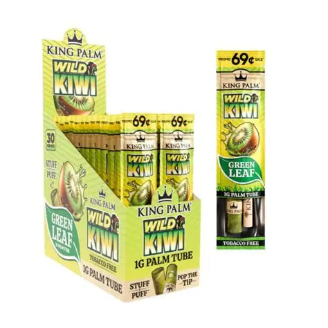 King Palm 1 Cone flavor Chocolate Chip wild kiwi