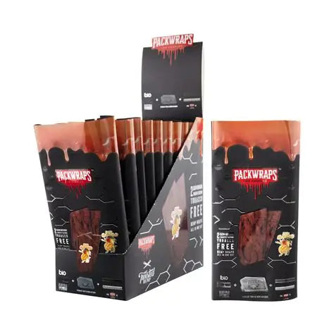 Packwraps Twisted Hemp paquete con 2 wraps sabor Juicy Mango