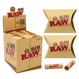Raw filtros pre rolados slim