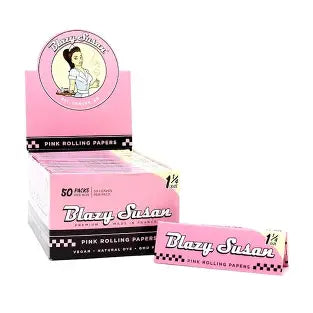 Blazy Susan papeles rosas 1 1/4