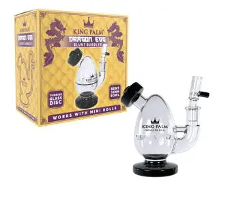 king palm egg bubbler