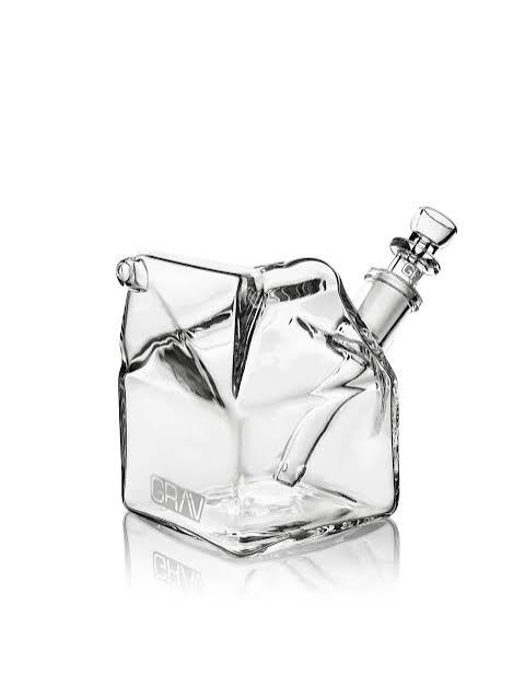 GRAV® Milk Carton Pocket Bubbler