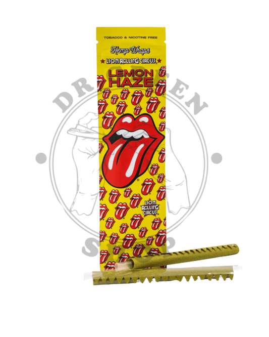 Lion rolling circus hemp wrap terpenes - Lemon haze