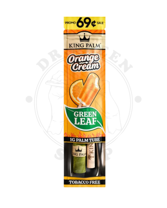 King palm - Mini Leaf Tubes 1g - Orange cream