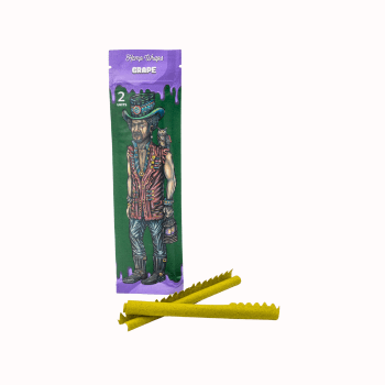 Lion rolling circus hemp wraps sabor uva