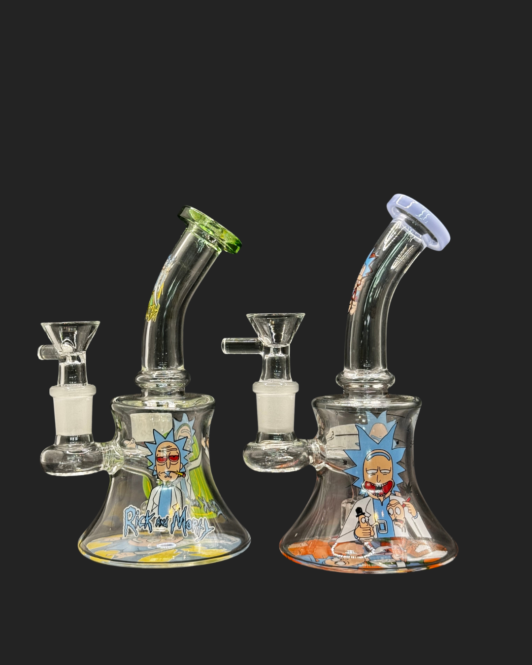 bong bubbler rick & morty drg-1813