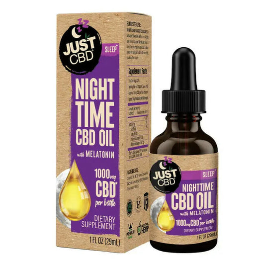 just cbd night time cbd oil whit melatonin whit 1000mg CBD per-bottle