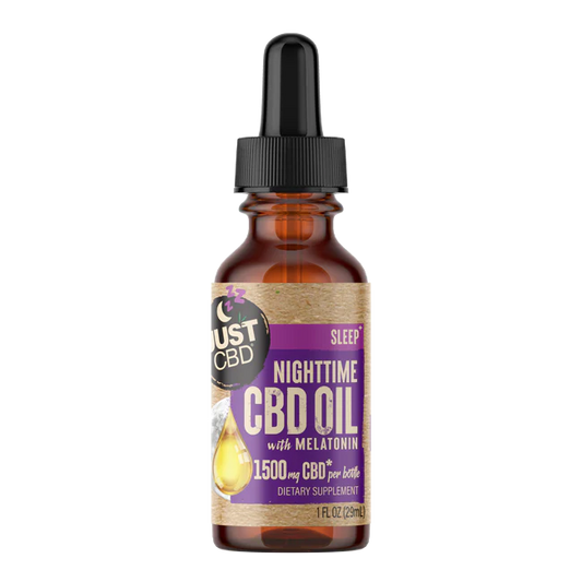 just cbd night time cbd oil whit melatonin whit 1500mg CBD per-bottle