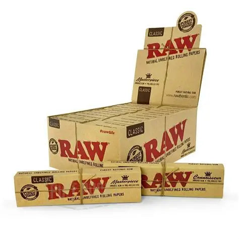 Raw Masterpiece Classic 1 1/4 + Prerolled Tips