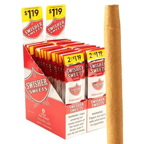 Swisher Sweets Cigarillos sabor Strawberry