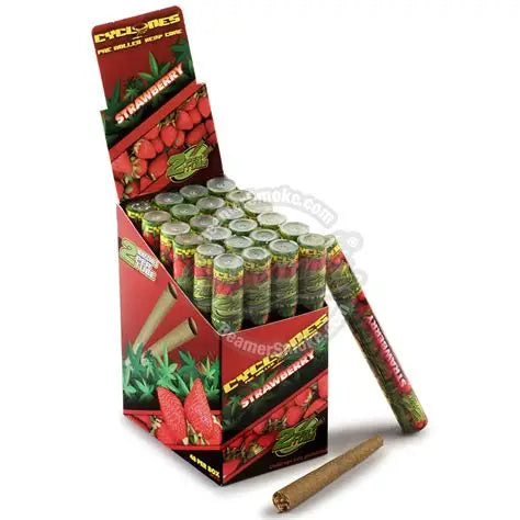 cyclones hemp conos sabor strawberry