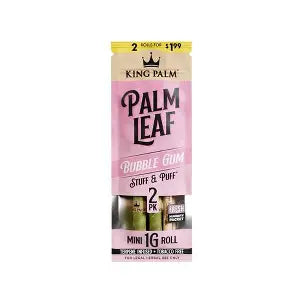 KING PALM PRE ROLLED SABOR BUBBLE GUM