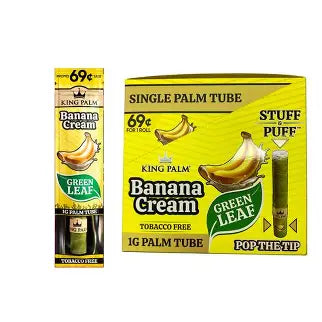 KING PALM 1 CONO SABOR BANANA