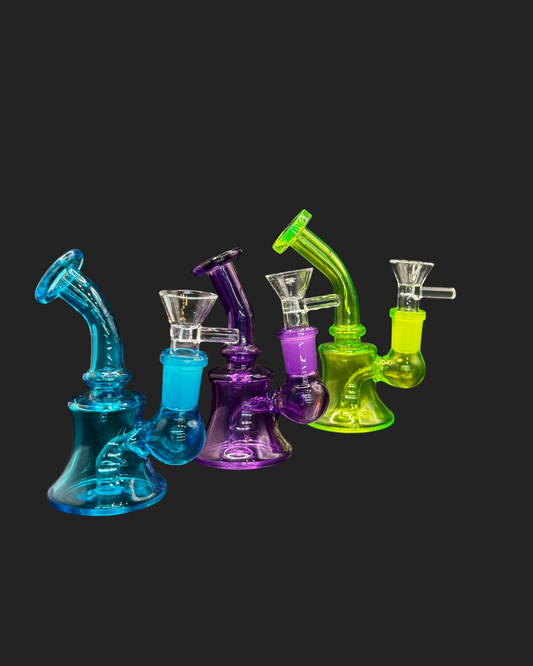 bong bubbler colorores neon Drg-1760