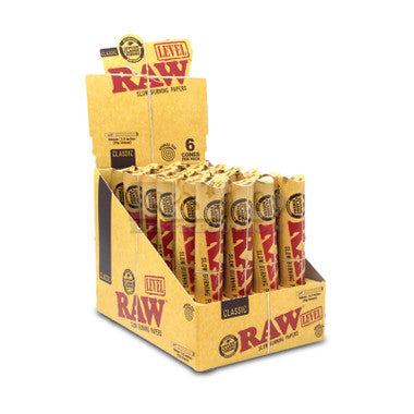 Raw Classic 1 1/4 Con paquete de 6