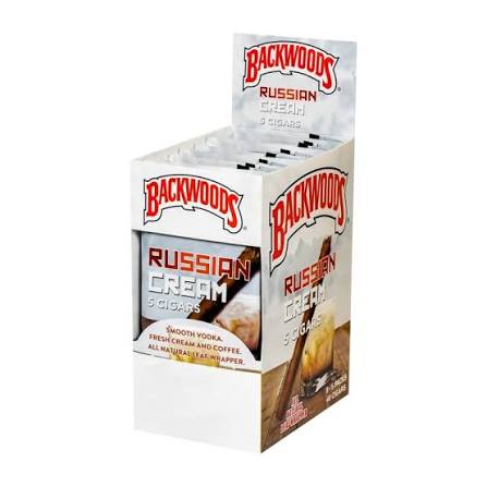 BACKWOODS SABOR RUSSIAN CREAM 5 PACK